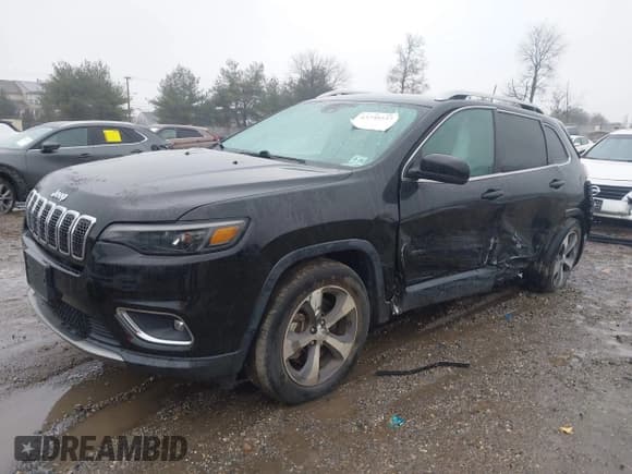 ✅ 2021 Jeep Cherokee Limited • VIN: 1C4PJMDX9MD148463 • Lot: 43730237. Listed on IAAI with 43,259 mi. Free auction sales archive from the USA and detailed vehicle history report at DreamBid. Image 2.