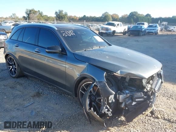 ✅ 2019 Mercedes-Benz GLC 43 AMG • VIN: WDC0G6EB6KF529875 • Lot: 43503323. Wystawiony na IAAI z przebiegiem 65 158 mil. Bezpłatny archiwum sprzedaży aukcyjnych z USA i szczegółowy raport historii pojazdu na DreamBid. Zdjęcie 1.