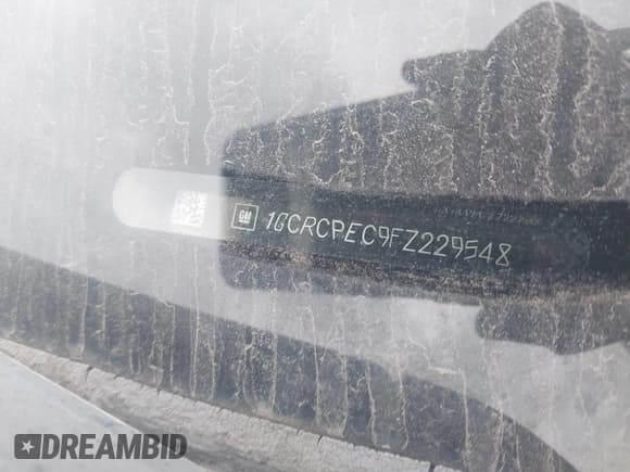 ✅ 2015 Chevrolet Silverado 1500 LS • VIN: 1GCRCPEC9FZ229548 • Lot: 41494415. Listed on IAAI with 173,327 mi. Free auction sales archive from the USA and detailed vehicle history report at DreamBid. Image 9.