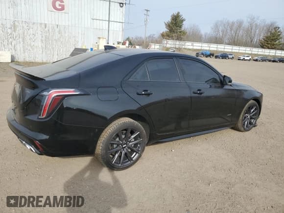 ✅ 2025 Cadillac CT4-V • VIN: 1G6DH5RL2S0106315 • Lot: 53630295. Listed on Copart with 6,215 mi. Free auction sales archive from the USA and detailed vehicle history report at DreamBid. Image 3.