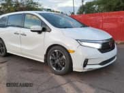 ✅ 2022 Honda Odyssey Elite • VIN: 5FNRL6H92NB003138 • Lot: 92776495. Listed on Copart with 61,159 mi. Free auction sales archive from the USA and detailed vehicle history report at DreamBid. Image 1.