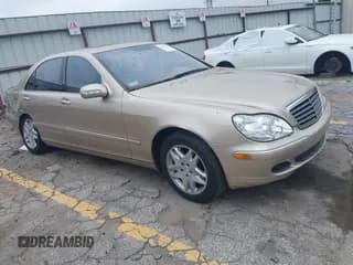 ✅ 2003 Mercedes-Benz S 500 • VIN: WDBNG75J23A317030 • Lot: 43368046. Wystawiony na IAAI z przebiegiem 143 231 mil. Bezpłatny archiwum sprzedaży aukcyjnych z USA i szczegółowy raport historii pojazdu na DreamBid. Zdjęcie 1.