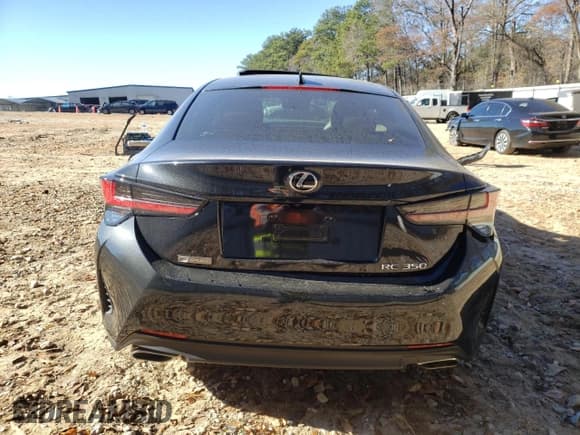 ✅ 2021 Lexus RC 350 F Sport • VIN: JTHGZ5BCXM5024922 • Lot: 85961654. Listed on Copart with 13,630 mi. Free auction sales archive from the USA and detailed vehicle history report at DreamBid. Image 6.