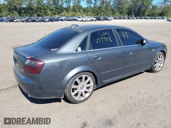 ✅ 2004 Audi A4 3.0L • VIN: WAULT68E94A140178 • Lot: 43368768. Listed on IAAI with Not provided. Free auction sales archive from the USA and detailed vehicle history report at DreamBid. Image 4.