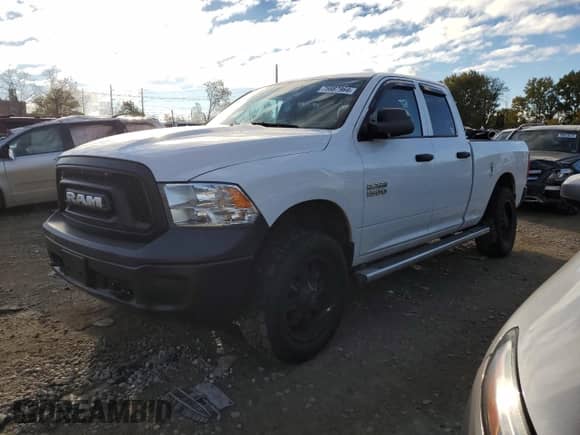 2015 Ram 1500 Express with VIN 1C6RR7FG5FS708131, listed as a Copart auction lot 75987964 with 107,635 mi miles and Clean title. Bid and sale history available at DreamBid. Image 1.