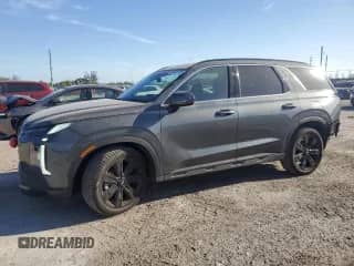 2023 Hyundai Palisade XRT с VIN KM8R34GE1PU605571, выставлен на аукционе Copart как лот 50104185 с пробегом 22 408 миль миль и Списание • Salvage title. История ставок и продаж доступна на DreamBid. Изображение 1.