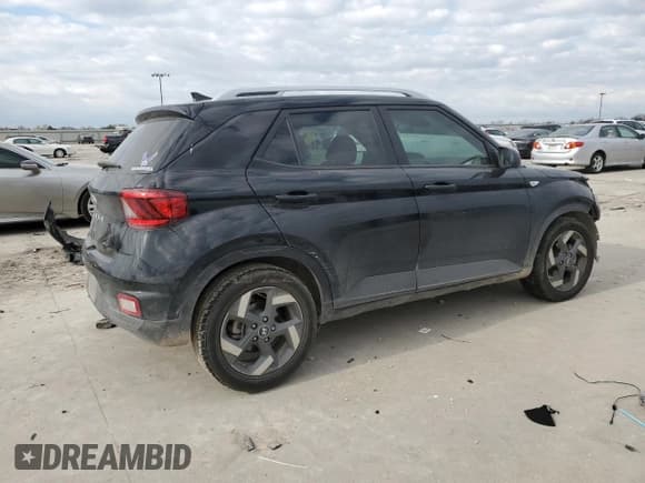 ✅ 2021 Hyundai Venue SEL • VIN: KMHRC8A30MU120400 • Lot: 86031734. Listed on Copart with Not provided. Free auction sales archive from the USA and detailed vehicle history report at DreamBid. Image 3.