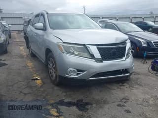 ✅ 2013 Nissan Pathfinder SL • VIN: 5N1AR2MM7DC683575 • Lot: 43581088. Listed on IAAI with 138,695 mi. Free auction sales archive from the USA and detailed vehicle history report at DreamBid. Image 1.