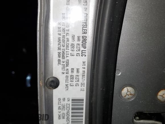 ✅ 2013 Dodge Challenger Rallye Redline • VIN: 2C3CDYAG0DH605749 • Lot: 87684735. Wystawiony na Copart z przebiegiem 135 390 mil. Bezpłatny archiwum sprzedaży aukcyjnych z USA i szczegółowy raport historii pojazdu na DreamBid. Zdjęcie 13.