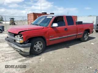 2002 Chevrolet Silverado 1500 LS z VIN 2GCEC19T821231462, wystawiony jako Copart lot #52182214 z przebiegiem Nie podano mil oraz Szkoda całkowita • Salvage title. Historia ofert i sprzedaży dostępna na DreamBid. Obrazek 1.
