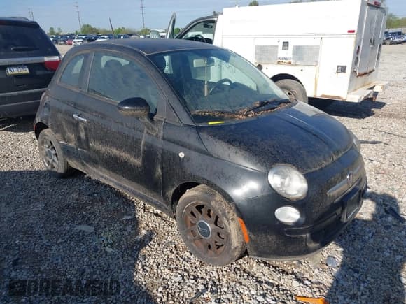 ✅ 2013 FIAT 500 Pop • VIN: 3C3CFFAR0DT579791 • Lot: 42092618. Listed on IAAI with 76,218 mi. Free auction sales archive from the USA and detailed vehicle history report at DreamBid. Image 1.