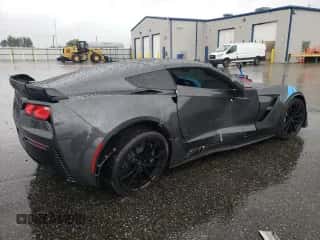 2017 Chevrolet Corvette Grand Sport 3LT с VIN 1G1Y12D73H5300240, выставлен на аукционе Copart как лот 71557584 с пробегом 46 678 миль миль и Списание • Salvage title. История ставок и продаж доступна на DreamBid. Изображение 3.