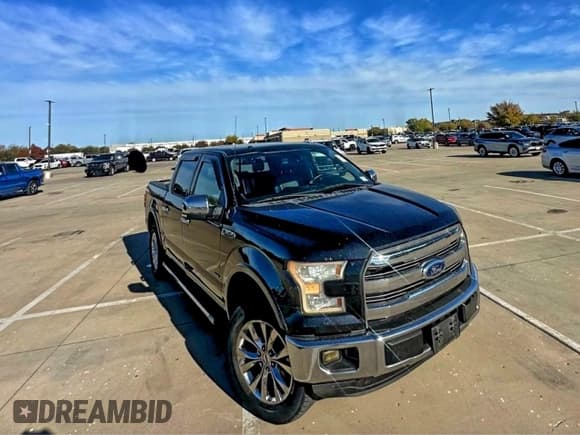 ✅ 2015 Ford F-150 Lariat • VIN: 1FTEW1EG5FKD55761 • Lot: 96733095. Listed on Copart with 257,557 mi. Free auction sales archive from the USA and detailed vehicle history report at DreamBid. Image 1.