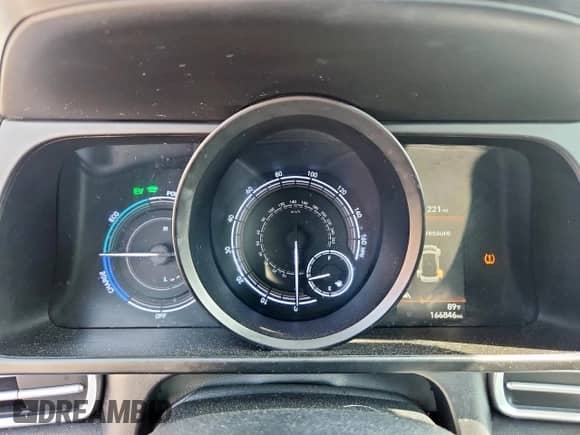 2023 Hyundai Elantra Blue with VIN KMHLM4AJ0PU069978, listed as a Copart auction lot 71498485 with 166,846 mi miles and Salvage title. Bid and sale history available at DreamBid. Image 9.