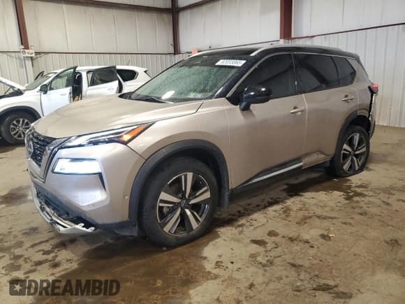 ✅ 2022 Nissan Rogue Platinum • VIN: JN8BT3DD8NW271900 • Lot: 82033065. Wystawiony na Copart z przebiegiem 15 108 mil. Bezpłatny archiwum sprzedaży aukcyjnych z USA i szczegółowy raport historii pojazdu na DreamBid. Zdjęcie 1.