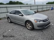 ✅ 2014 Volkswagen Passat Wolfsburg Edition • VIN: 1VWAT7A36EC056878 • Lot: 57416265. Listed on Copart with 83,981 mi. Free auction sales archive from the USA and detailed vehicle history report at DreamBid. Image 4.