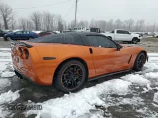 2007 Chevrolet Corvette with VIN 1G1YY26U575110307, listed as a Copart auction lot 85013994 with Not provided miles and Salvage title. Bid and sale history available at DreamBid. Image 3.