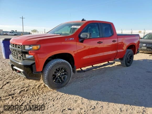 ✅ 2019 Chevrolet Silverado 1500 Custom Trail Boss • VIN: 1GCRYCEF3KZ292255 • Lot: 93273855. Wystawiony na Copart z przebiegiem 42 705 mil. Bezpłatny archiwum sprzedaży aukcyjnych z USA i szczegółowy raport historii pojazdu na DreamBid. Zdjęcie 1.