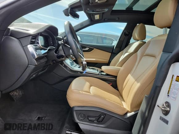 ✅ 2021 Audi Q8 Premium Plus • VIN: WA1EVAF13MD016361 • Lot: 85722875. Listed on Copart with 55,409 mi. Free auction sales archive from the USA and detailed vehicle history report at DreamBid. Image 7.