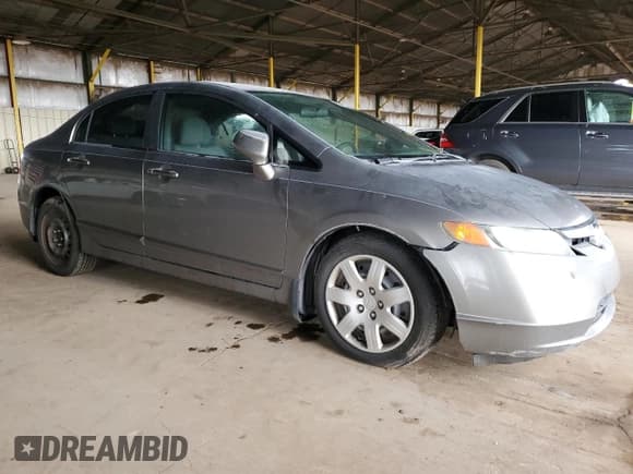 ✅ 2008 Honda Civic LX • VIN: 1HGFA16598L064047 • Лот: 93493225. Опубликован ранее на Copart с пробегом 175 091 миль. Бесплатный доступ к архиву аукционных продаж из США и подробный отчёт об истории автомобиля на DreamBid. Изображение 4.