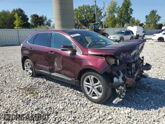 ✅ 2018 Ford Edge Titanium • VIN: 2FMPK4K8XJBC43510 • Lot: 80542115. Wystawiony na Copart z przebiegiem 111 579 mil. Bezpłatny archiwum sprzedaży aukcyjnych z USA i szczegółowy raport historii pojazdu na DreamBid. Zdjęcie 4.