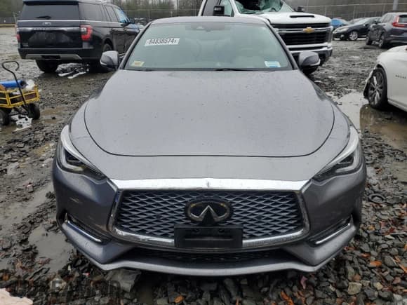 ✅ 2021 Infiniti Q60 Luxe • VIN: JN1EV7KL6MM470350 • Lot: 84838574. Listed on Copart with 27,374 mi. Free auction sales archive from the USA and detailed vehicle history report at DreamBid. Image 5.