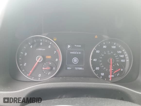 ✅ 2018 Hyundai Elantra Sport • VIN: KMHD04LB9JU611737 • Lot: 81785515. Listed on Copart with 137,588 mi. Free auction sales archive from the USA and detailed vehicle history report at DreamBid. Image 9.