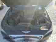 2015 Hyundai Genesis 3.8L z VIN KMHGN4JE4FU034327, wystawiony jako Copart lot #72601004 z przebiegiem 114 532 mil mil oraz Szkoda całkowita • Salvage title. Historia ofert i sprzedaży dostępna na DreamBid. Obrazek 11.