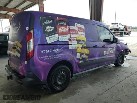✅ 2020 Ford Transit Connect XLT • VIN: NM0LS7F28L1446563 • Lot: 55157025. Listed on Copart with 65,155 mi. Free auction sales archive from the USA and detailed vehicle history report at DreamBid. Image 3.