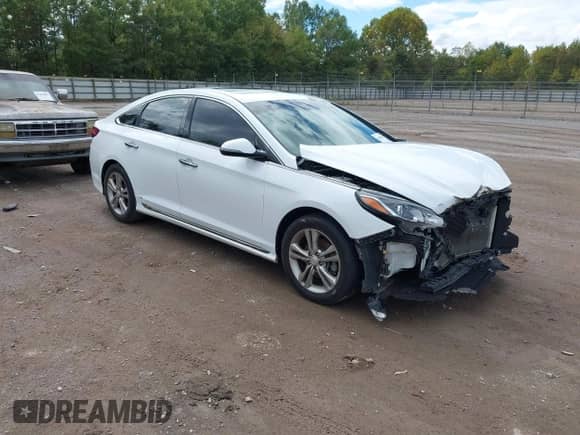 2018 Hyundai Sonata SEL with VIN 5NPE34AF5JH642757, listed as a IAAI auction lot 43307782 with 96,315 mi miles and . Bid and sale history available at DreamBid. Image 1.