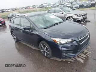 2019 Subaru Impreza Premium z VIN 4S3GTAD69K3706525, wystawiony jako IAAI lot #42817665 z przebiegiem 96 172 mil mil oraz . Historia ofert i sprzedaży dostępna na DreamBid. Obrazek 1.