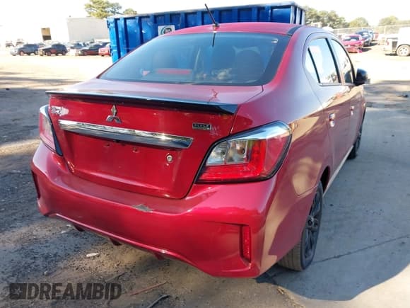 ✅ 2022 Mitsubishi Mirage ES • VIN: ML32FUFJ3NHF08248 • Лот: 43346911. Опубликован ранее на IAAI с пробегом 81 671 миль. Бесплатный доступ к архиву аукционных продаж из США и подробный отчёт об истории автомобиля на DreamBid. Изображение 4.