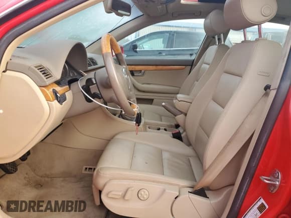 ✅ 2008 Audi A4 3.2L • VIN: WAUDH78E28A163562 • Lot: 69721564. Listed on Copart with 129,859 mi. Free auction sales archive from the USA and detailed vehicle history report at DreamBid. Image 7.