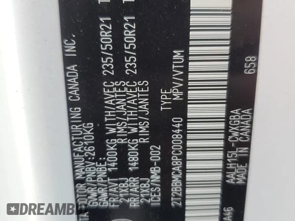 ✅ 2023 Lexus RX 350h Luxury • VIN: 2T2BBMCA8PC008440 • Лот: 60629015. Опубликован ранее на Copart с пробегом Не указан. Бесплатный доступ к архиву аукционных продаж из США и подробный отчёт об истории автомобиля на DreamBid. Изображение 12.