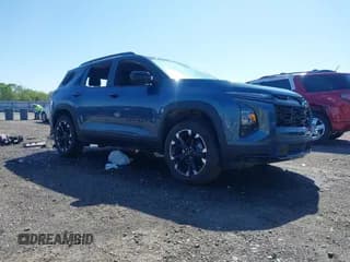 ✅ 2025 Chevrolet Equinox AWD RS • VIN: 3GNAXTEG8SL254351 • Lot: 41965649. Wystawiony na IAAI z przebiegiem 2 023 mil. Bezpłatny archiwum sprzedaży aukcyjnych z USA i szczegółowy raport historii pojazdu na DreamBid. Zdjęcie 1.