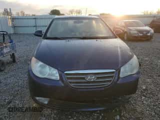 2008 Hyundai Elantra GLS with VIN KMHDU46D88U381376, listed as a Copart auction lot 90911585 with 196,657 mi miles and Salvage title. Bid and sale history available at DreamBid. Image 5.