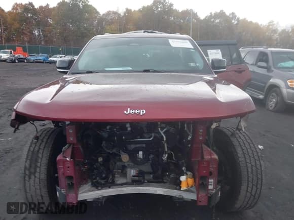 ✅ 2021 Jeep Grand Cherokee Limited • VIN: 1C4RJKBG4M8127805 • Lot: 43575090. Listed on IAAI with 36,613 mi. Free auction sales archive from the USA and detailed vehicle history report at DreamBid. Image 6.