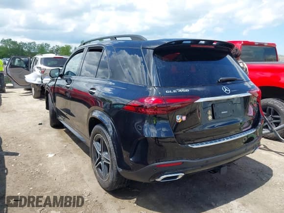 ✅ 2024 Mercedes-Benz GLE 450 • VIN: 4JGFB5KBXRB177362 • Lot: 42270719. Listed on IAAI with 23,019 mi. Free auction sales archive from the USA and detailed vehicle history report at DreamBid. Image 3.