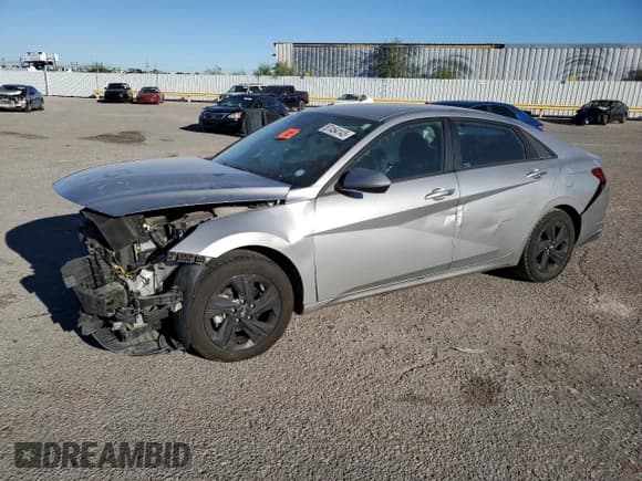 ✅ 2021 Hyundai Elantra SEL • VIN: 5NPLM4AG6MH010223 • Lot: 87454145. Listed on Copart with Not provided. Free auction sales archive from the USA and detailed vehicle history report at DreamBid. Image 1.