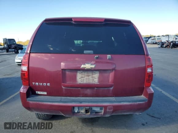 ✅ 2007 Chevrolet Tahoe LT • VIN: 1GNFK130X7J104688 • Lot: 85950825. Listed on Copart with Not provided. Free auction sales archive from the USA and detailed vehicle history report at DreamBid. Image 6.