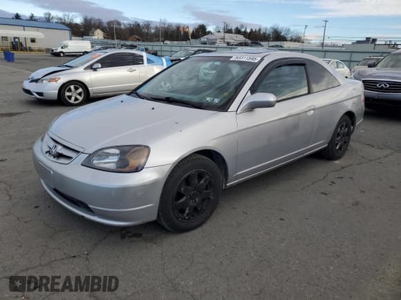 ✅ 2003 Honda Civic EX • VIN: 1HGEM22973L044230 • Лот: 93311595. Опубликован ранее на Copart с пробегом 142 545 миль. Бесплатный доступ к архиву аукционных продаж из США и подробный отчёт об истории автомобиля на DreamBid. Изображение 1.