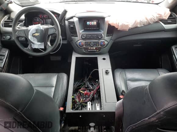 2016 Chevrolet Tahoe Commercial with VIN 1GNSKFEC6GR335043, listed as a Copart auction lot 42378045 with 114,690 mi miles and Salvage title. Bid and sale history available at DreamBid. Image 8.