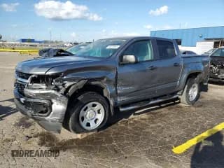 ✅ 2021 Chevrolet Colorado 4WD Work Truck • VIN: 1GCGTBEN7M1184052 • Lot: 84872865. Listed on Copart with 35,084 mi. Free auction sales archive from the USA and detailed vehicle history report at DreamBid. Image 1.
