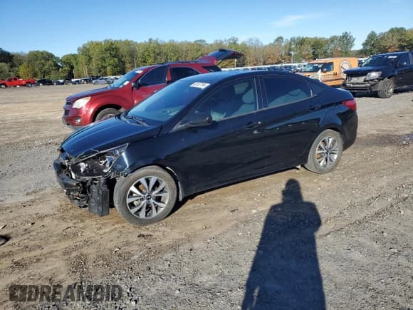 ✅ 2017 Hyundai Accent SE • VIN: KMHCT4AE9HU358168 • Лот: 80137194. Опубликован ранее на Copart с пробегом 86 511 миль. Бесплатный доступ к архиву аукционных продаж из США и подробный отчёт об истории автомобиля на DreamBid. Изображение 1.