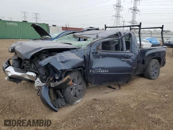 ✅ 2007 Chevrolet Silverado 1500 1LT • VIN: 2GCEC19J171549493 • Лот: 85749095. Опубликован ранее на Copart с пробегом Не указан. Бесплатный доступ к архиву аукционных продаж из США и подробный отчёт об истории автомобиля на DreamBid. Изображение 1.