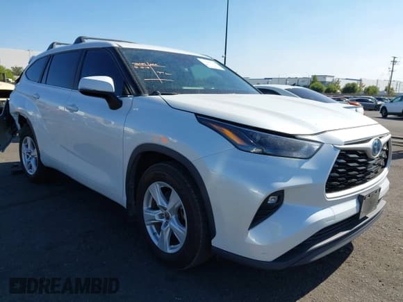 ✅ 2023 Toyota Highlander Hybrid LE • VIN: 5TDZARAHXPS521120 • Лот: 43486764. Опубликован ранее на IAAI с пробегом 86 264 миль. Бесплатный доступ к архиву аукционных продаж из США и подробный отчёт об истории автомобиля на DreamBid. Изображение 1.