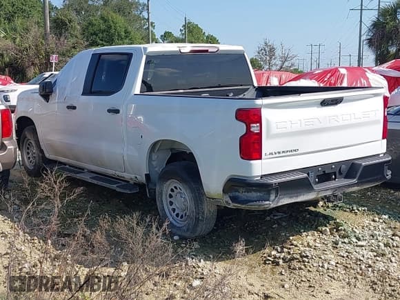 ✅ 2023 Chevrolet Silverado 1500 Work Truck • VIN: 2GCPAAED5P1111378 • Lot: 37069469. Listed on IAAI with Not provided. Free auction sales archive from the USA and detailed vehicle history report at DreamBid. Image 3.