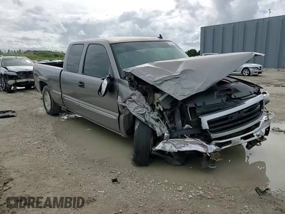2006 GMC Sierra 1500 SLE1 with VIN 1GTEC19V86Z222677, listed as a Copart auction lot 77193114 with Not provided miles and Salvage title. Bid and sale history available at DreamBid. Image 11.