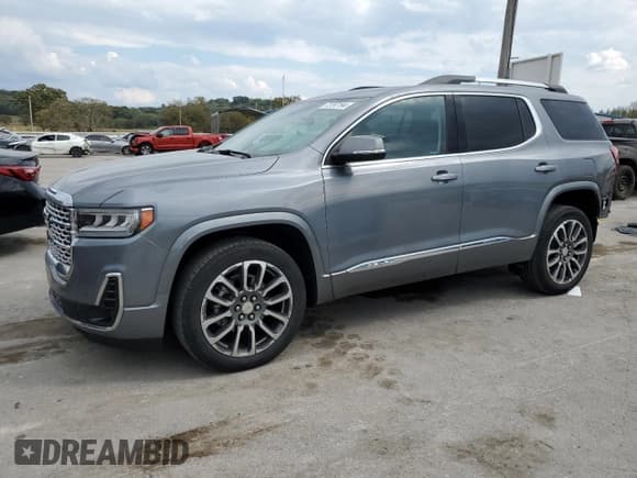 ✅ 2021 GMC Acadia Denali • VIN: 1GKKNPLS0MZ137882 • Lot: 45451505. Listed on Copart with 51,627 mi. Free auction sales archive from the USA and detailed vehicle history report at DreamBid. Image 1.