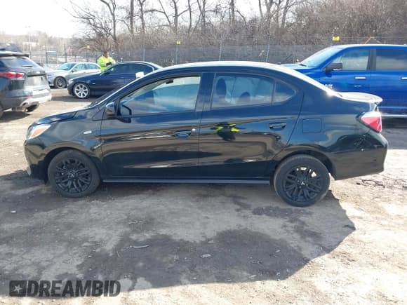 ✅ 2023 Mitsubishi Mirage ES • VIN: ML32FUFJ4PHF04714 • Lot: 41530358. Listed on IAAI with 20,334 mi. Free auction sales archive from the USA and detailed vehicle history report at DreamBid. Image 14.